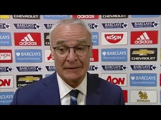 Manchester United 1-1 Leicester - Claudio Ranieri Post Match Interview - Satisfied With Point
