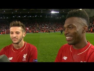 Liverpool 3-0 Villarreal (Agg 3-1) - Daniel Sturridge & Adam Lallana Post Match Interview