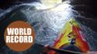 Extreme kayaker sets new British record after descending 128ft waterfall