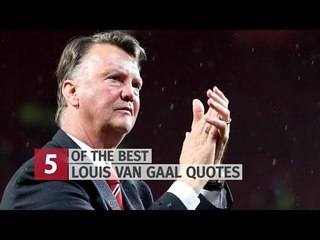Five Of Louis van Gaal's Best Manchester United Quotes