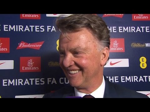 Crystal Palace 1-2 Manchester United - FA Cup Final - Louis van Gaal Post Match Interview