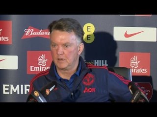 Louis van Gaal Compares Marcus Rashford To Patrick Kluivert - FA Cup Semi-Final