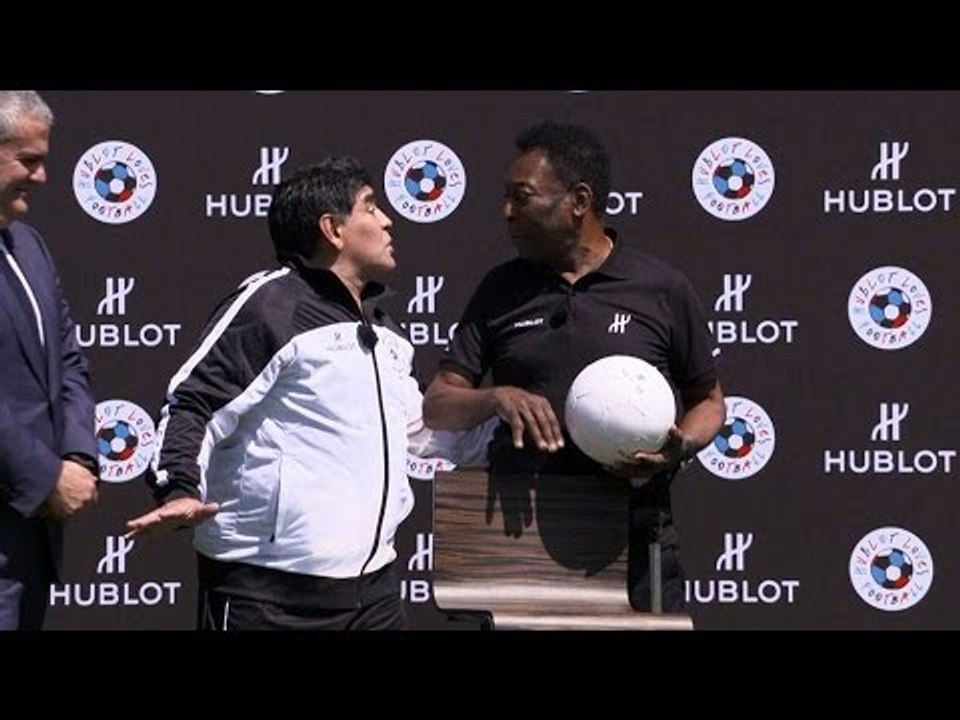 Diego Maradona Tells Pele That Lionel Messi "Has No Personality" & Lacks Leadership