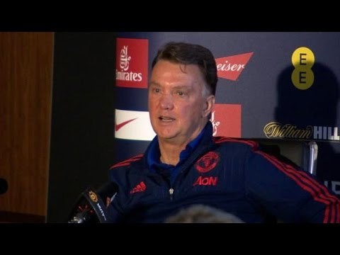 Manchester United vs Crystal Palace - FA Cup Final - Louis van Gaal Says Fans Deserve FA Cup Win