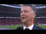 Crystal Palace 1-2 Manchester United - FA Cup Final -  Louis van Gaal Post Match Interview