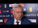 Crystal Palace 1-2 Manchester United - FA Cup Final - Alan Pardew Post Match Interview