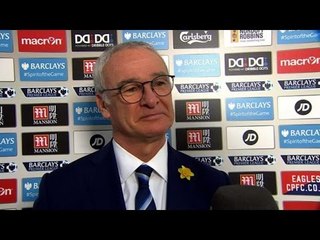 Crystal Palace 0-1 Leicester - Claudio Ranieri Post Match Interview - Champions League Is Close
