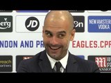 Crystal Palace 1-2 Manchester City - Pep Guardiola Post Match Press Conference - Embargo Extras