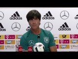 Germany Coach Joachim Loew Holds First Euro 2016 Press Conference At Evian-les-bains Base Camp