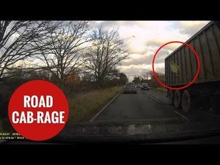 BMW windscreen being smashed by flying CABBAGE