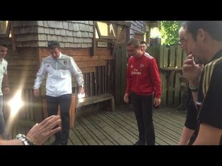 AC Milan Coaches Filmed Having Kickabout In Northumberland