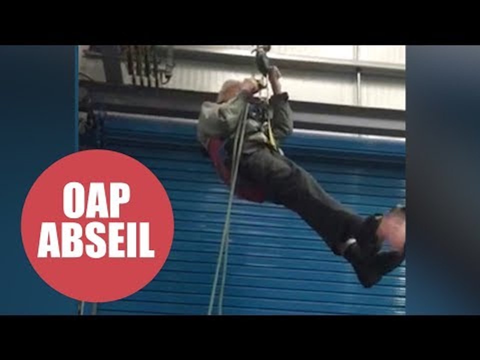 Britain's oldest daredevil has completed his la...