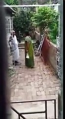Old lady beaten by daughter in law in India and lady arrested by police...!!!