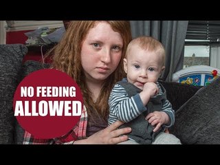 A young mum blasts McDonald's after staff ban her from breastfeeding her son in the restaurant