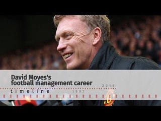 Timeline - New Sunderland Manager David Moyes's Career So Far