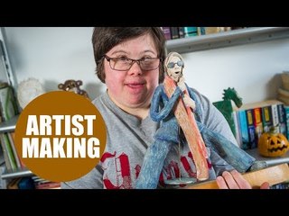 Artist with Down's Syndrome shows work at Tate Modern