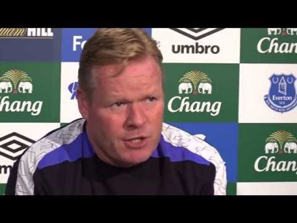 Press Conference With Everton Manager Ronald Koeman - Everton v Tottenham