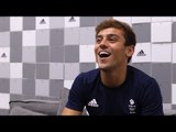 Interview With Tom Daley Following His Olympic 10m Diving Heartbreak