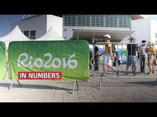 The Olympics In Numbers - The Figures Behind Rio 2016