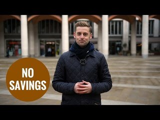 One in four adults has NO savings at all, a study has found