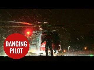 Dancing helicopter hero is the real star of the 2018 blizzard