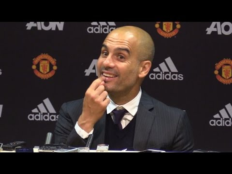Manchester United 1-2 Manchester City - Pep Guardiola Full Post Match Press Conference