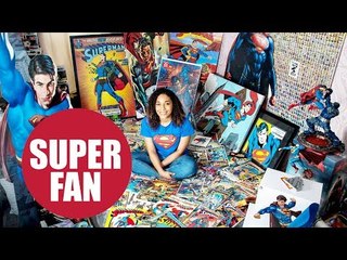 Britain's biggest Superman fan