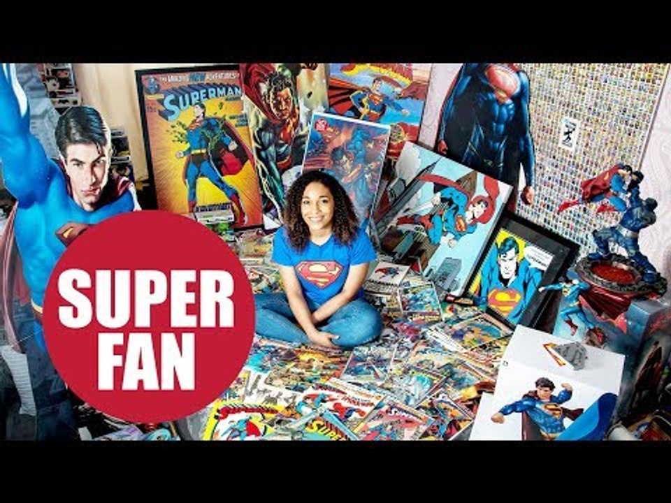 Britain's biggest Superman fan