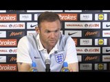 Wayne Rooney Full Press Conference After Being Confirmed As The Continuing England Captain