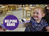 Girl given a new 'bionic' arm after she was born with part of her arm missing