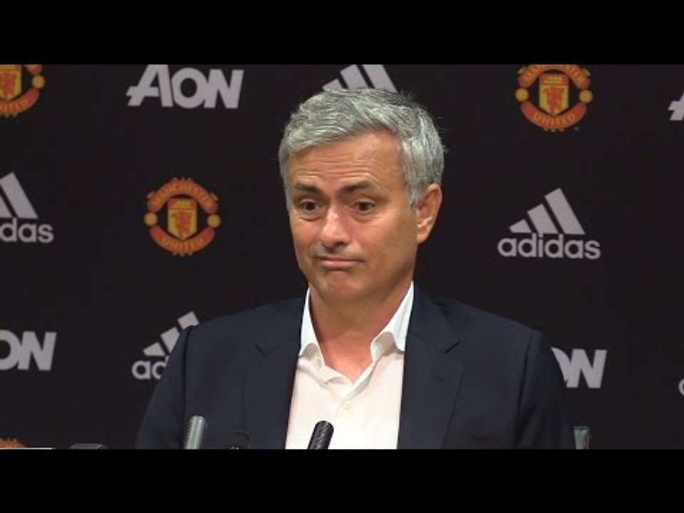 Manchester United 1 2 Manchester City Jose Mourinho Full Post Match Press Conference Video 