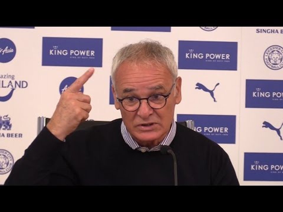 Claudio Ranieri Full Pre-Match Press Conference - Leicester v Burnley