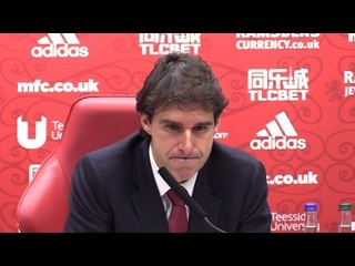 Middlesbrough 1-2 Tottenham - Aitor Karanka Full Post Match Press Conference