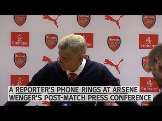 Arsene Wenger Gets Phone Call 'From Jose' - Funny Moment!