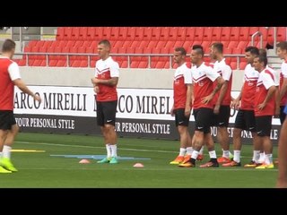 Slovakia Train Ahead Of England World Cup Qualifier