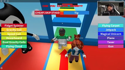 ESCAPE GRANNY OBBY IN ROBLOX