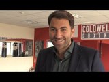 Eddie Hearn On Anthony Joshua v Wladimir Kitschko, Haye v Bellew & Tyson Fury Should Be Off Twitter