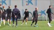 Barcelona Squad Train Ahead Of Their Champions League Match Against Manchester City In Barcelona