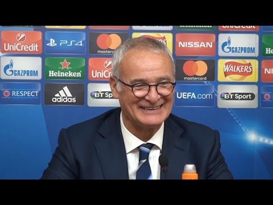 Leicester 1-0 FC Copenhagen - Claudio Ranieri Full Post Match Press Conference