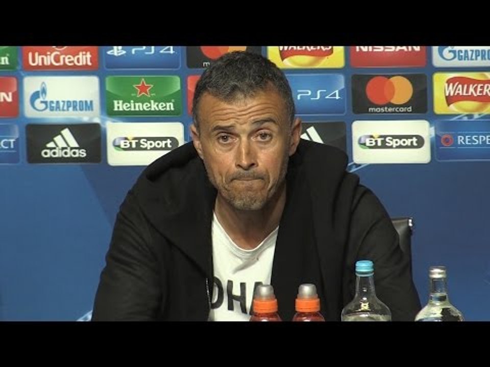 ESPAÑOL - Luis Enrique Conferencia De Prensa Completa - Man City v Barcelona - Liga De Campeones