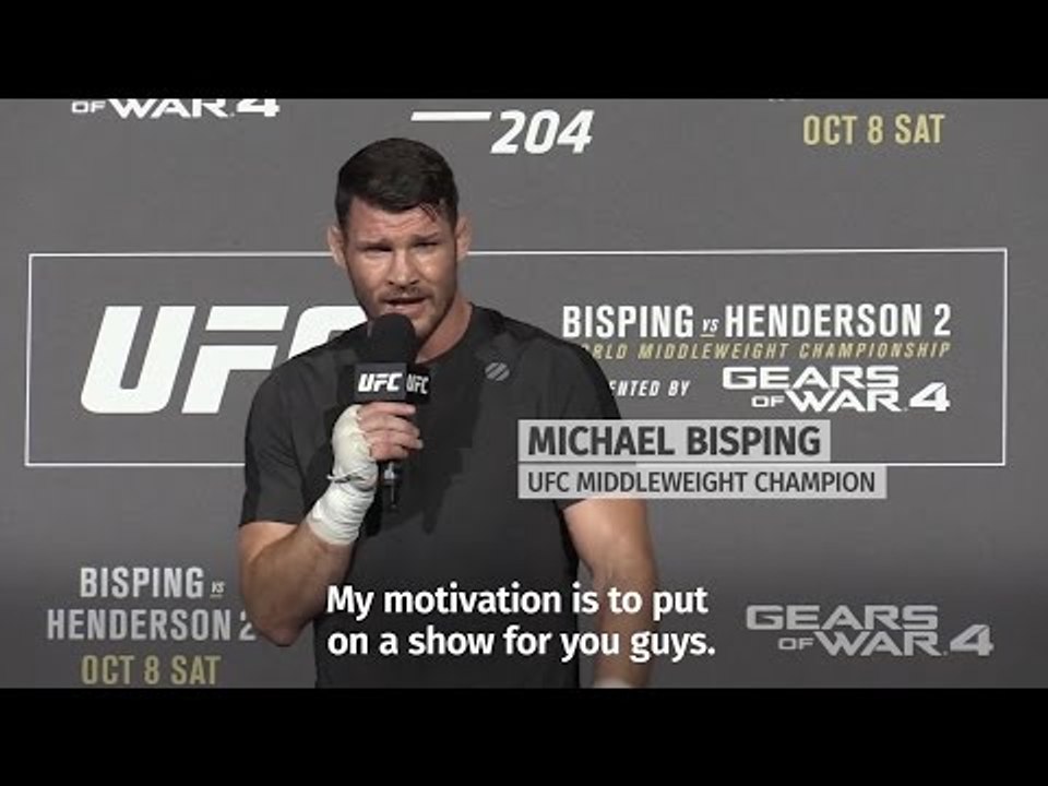 UFC Middleweight Champion Michael Bisping & Dan Henderson Speak Ahead Of Fight Night In Manchester