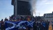 Scotland Fans Take Over Trafalgar Square
