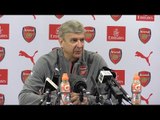 Arsene Wenger Full Pre-Match Press Conference - Manchester United v Arsenal
