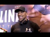 Anthony Joshua & Eric Molina Discuss Upcoming Fight