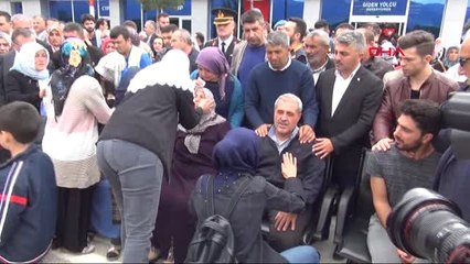 Tokat Şehit Uzman Çavuş Aktaş'ın Naaşı Memleketi Tokat'ta Getirildi