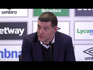 West Ham 0-2 Manchester United - Slaven Bilic Full Post Match Press Conference