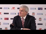 Liverpool 4-1 Stoke - Mark Hughes Full Post Match Press Conference