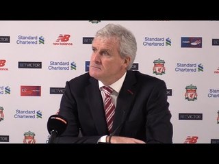 Liverpool 4-1 Stoke - Mark Hughes Full Post Match Press Conference