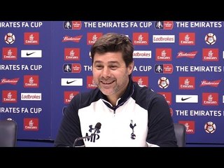 Mauricio Pochettino Full Pre-Match Press Conference - Tottenham v Aston Villa - FA Cup