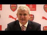 Arsenal 3-1 Stoke - Mark Hughes Full Post Match Press Conference